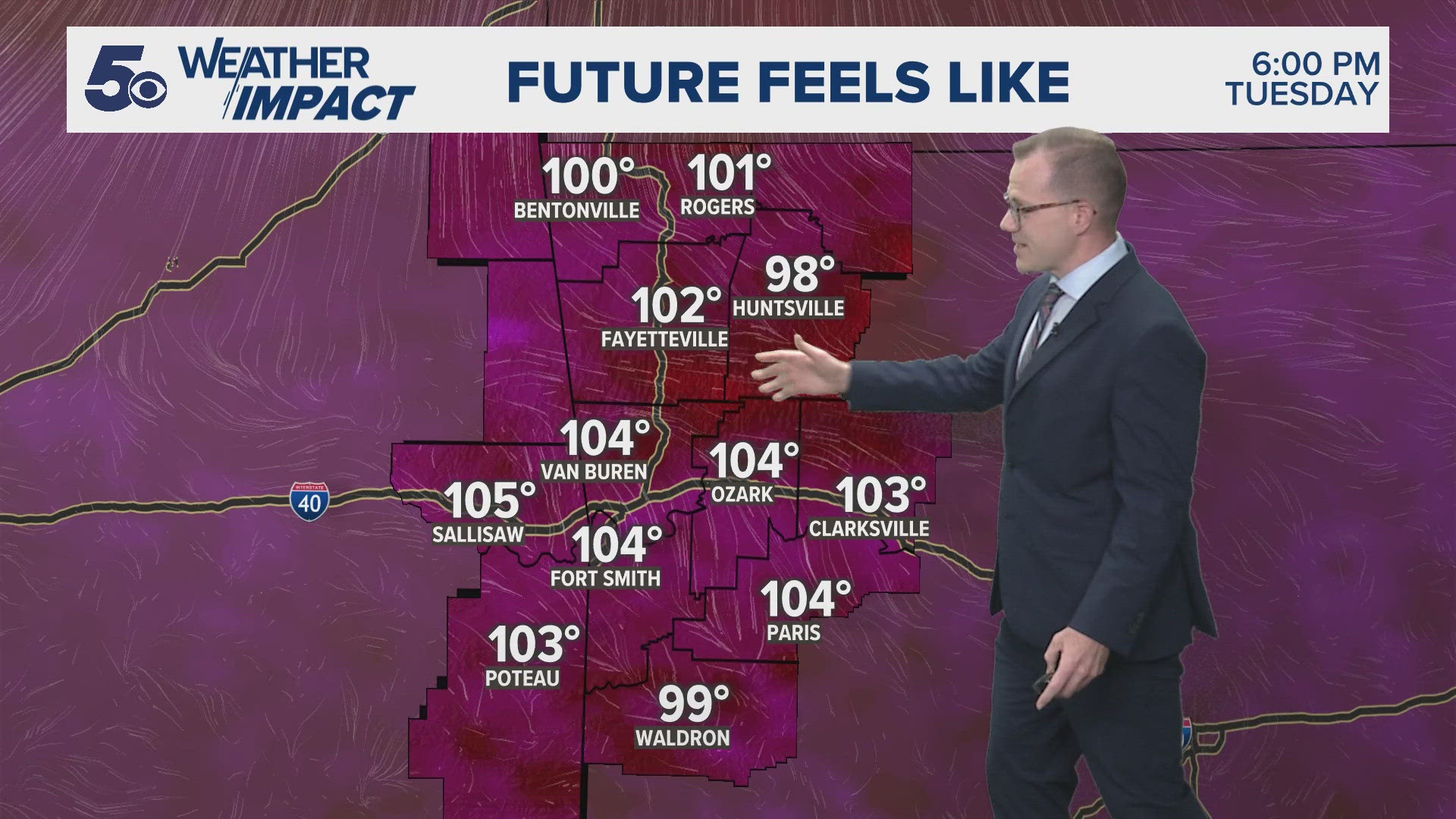 This heat wave will intensify, but late-week relief looks likely.