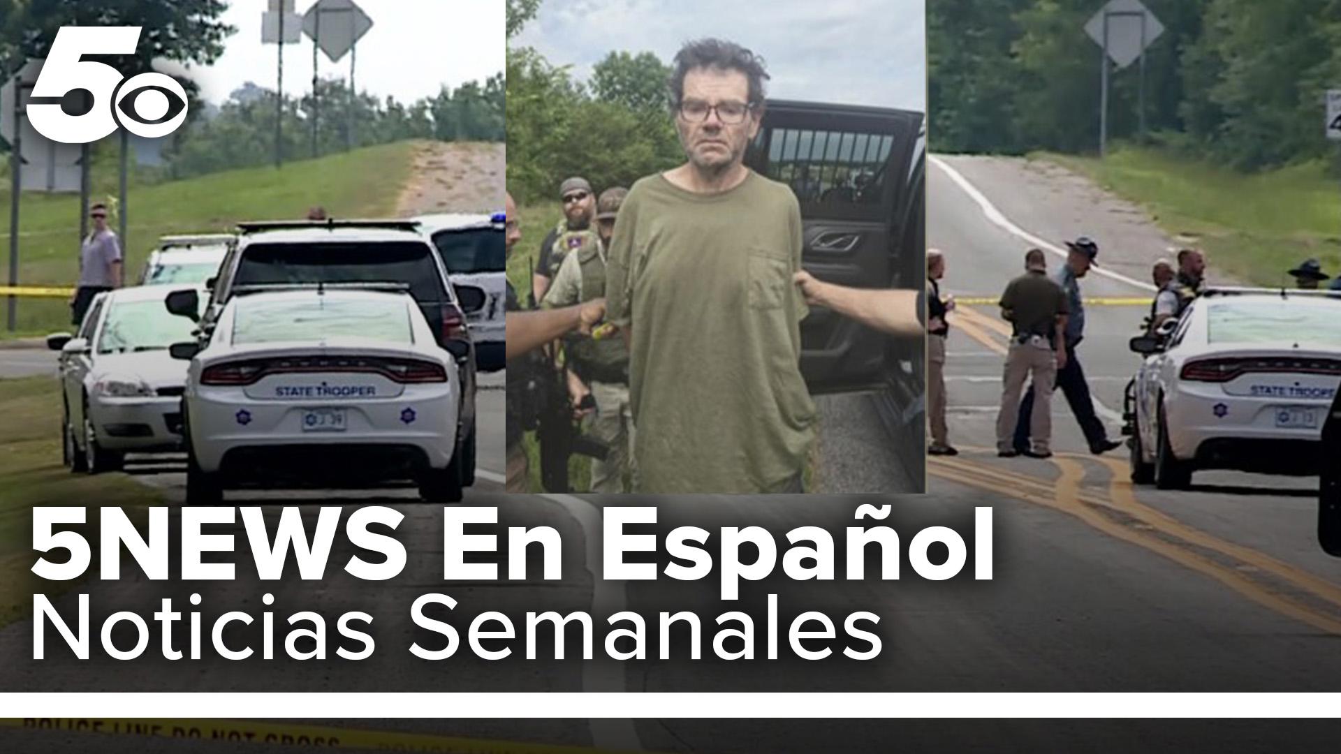 La busqueda de un hombre acusado de cuatro asesinatos se finalizo el jueves, 20 de junio.