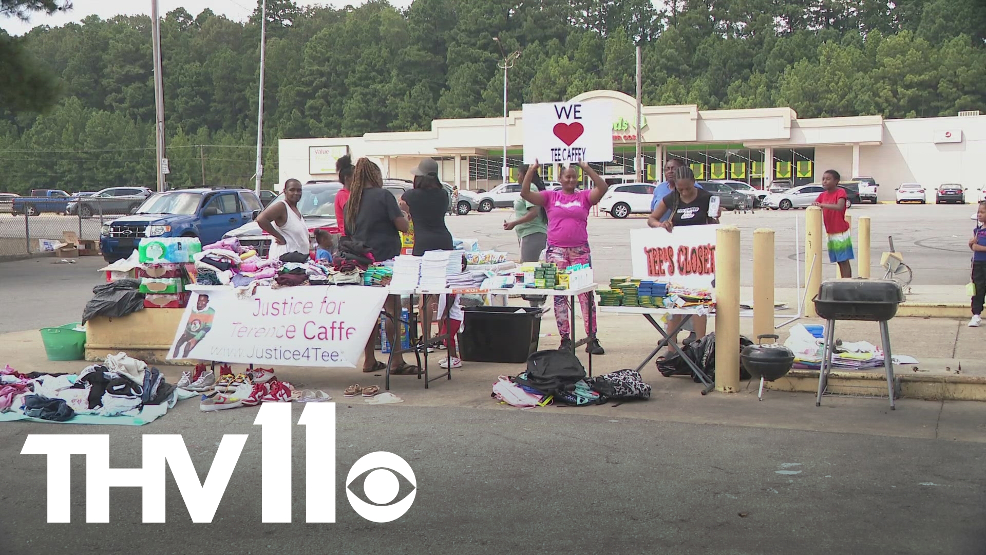 It has been almost 3 years since Terence Caffey died while in police custody, and now his family is hosting a back-to-school giveaway in his honor.