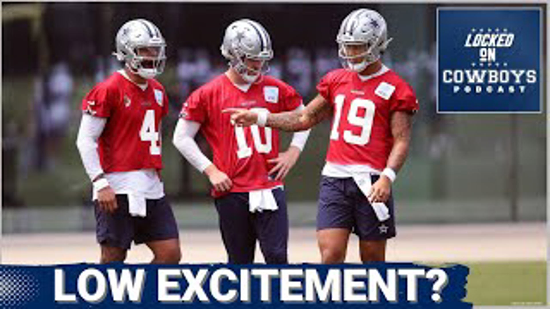 The Dallas Cowboys kicked off training camp on Thursday, but is this the lowest the excitement level has ever been for the team?